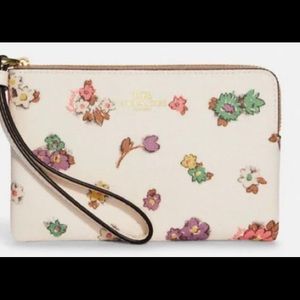 Coach Floral coin purse